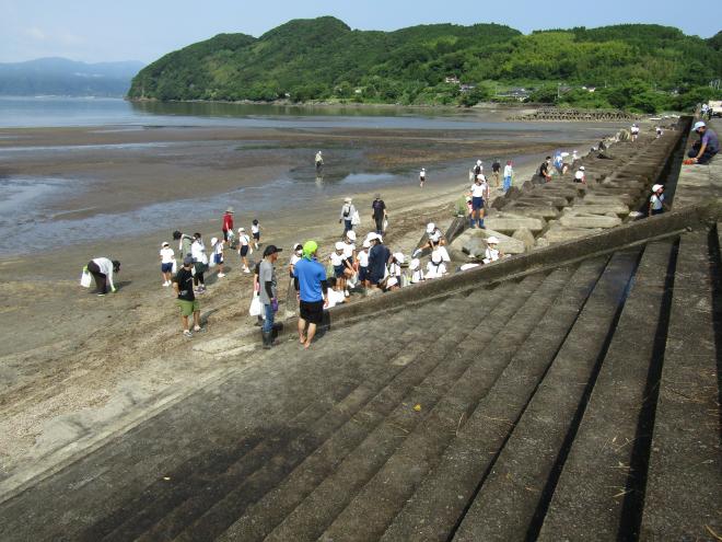 クリーンアップ作戦小浜海岸1