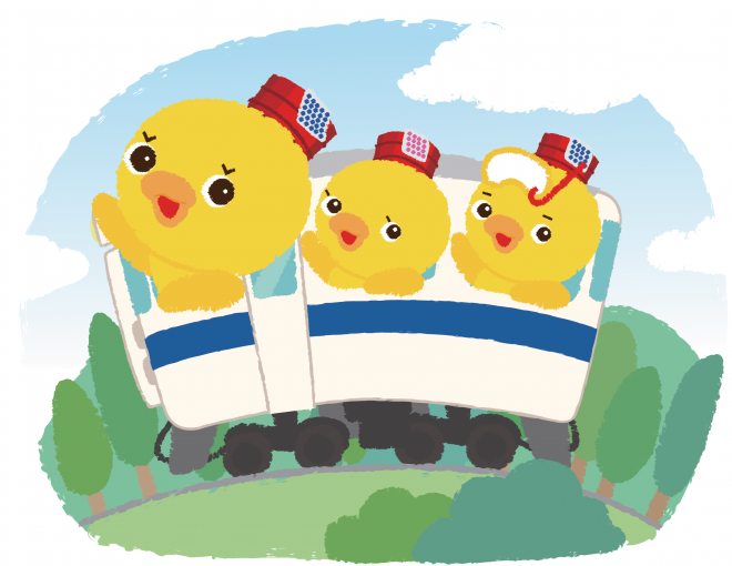 アヒル隊長鉄道2