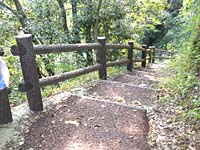 犬飼の滝自然遊歩道写真